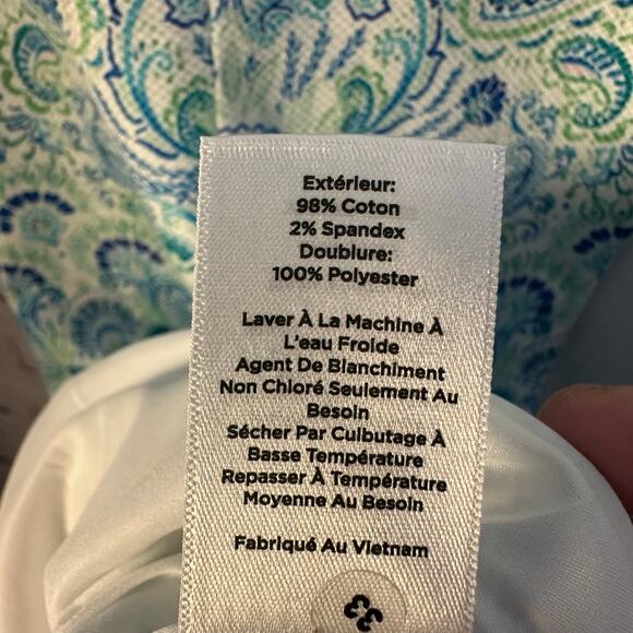 Talbots women’s dress square neck bodycon Paisley sheath feminine plus size - Picture 5 of 10